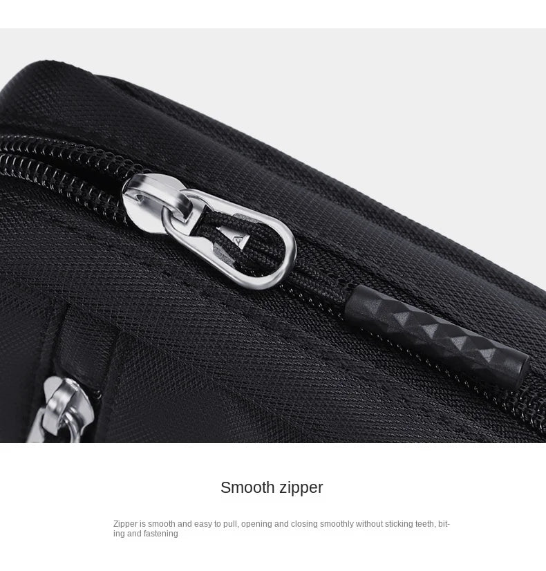 GOLF Mini Shoulder Bag Man Crossbody for Men Black Cross Bag Casual Slim Oxford Small Cell Phone Sling Messeng Bag Lightweight