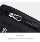 GOLF Mini Shoulder Bag Man Crossbody for Men Black Cross Bag Casual Slim Oxford Small Cell Phone Sling Messeng Bag Lightweight