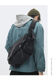 Causal Nylon Shoulder Man Bag Japanese Teenager School Laptop Sling Men's Bag Streetwear Travel Cross Bag Messenger Bags for Men