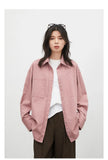 CHIC VEN Fashion Women Shirt Loose Casual Pink Long Sleeve Vintage Cotton Female Blouses Spring Summer 2026 Woman Jacket