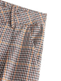 SLTNX 2026 Retro Chic Plaid Pants Women's Loose Pants Fashion Street Casual Pants Office Wear