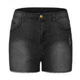 Sexy Hot Slim Denim Shorts Women Fashion Trendy All-match Solid Color Tight High Waist Short Jeans Lady Commuting Cowboy Outfits