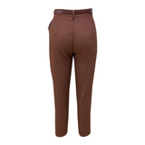 Elegant Women Pants Casual High Waisted Straight Pants Korean Fashion Solid Color Trousers Office Lady Baggy Pants Pantalones