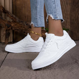 Fashion Women Casual Shoes Breathable Walking Flat Shoes Sneakers White Female Footwear Sports Running Outdoor Walking For women