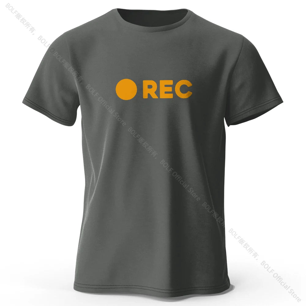 REC Printed Essential Wardrobe 100% Cotton T-Shirt, Soft & Breathable Round Neck Short Sleeve Tee for Men & Women