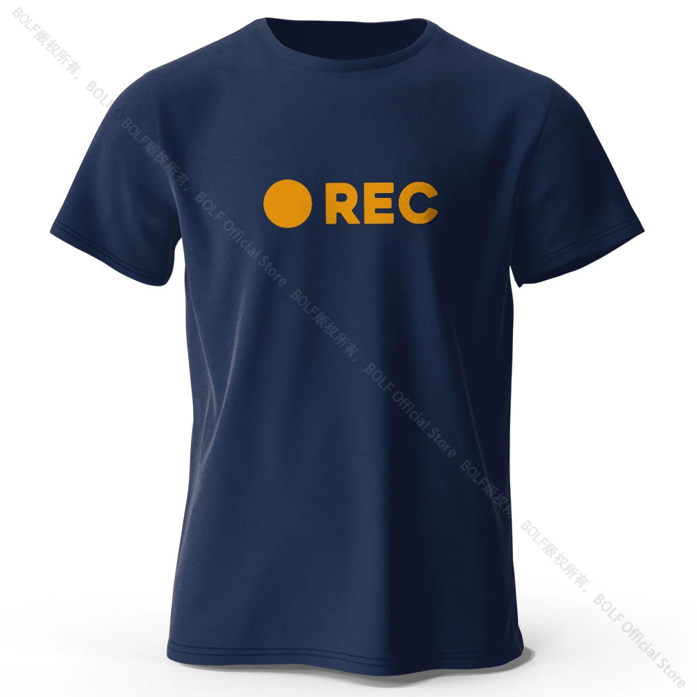 REC Printed Essential Wardrobe 100% Cotton T-Shirt, Soft & Breathable Round Neck Short Sleeve Tee for Men & Women