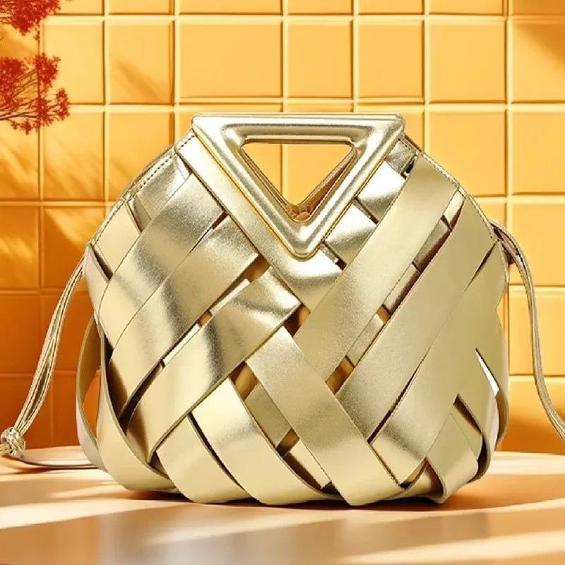 Trendy Vegan Leather Woven Tote Bag for Women Top Handle Purses and Handbags Fashionable Crossbody Shoulder Bag Tote Purses 2025