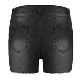 Sexy Hot Slim Denim Shorts Women Fashion Trendy All-match Solid Color Tight High Waist Short Jeans Lady Commuting Cowboy Outfits