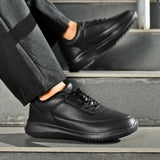 Chef shoes four season light non-slip oil-proof waterproof plus size men's kitchen work shoes fashion casual garden men's shoes