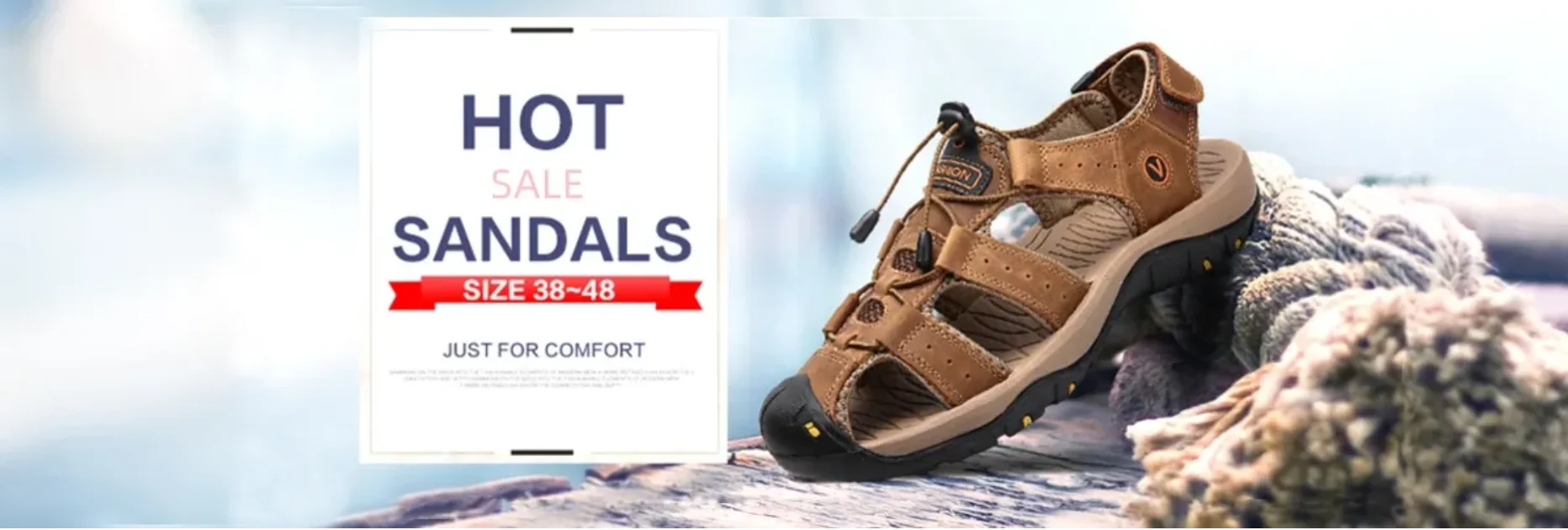 DEKABR Casual Shoes Men Sandals Real Leather Outdoor Mens Summer Sandals Fashion Comfortable Soft Sandals Plus Size 38-48