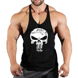 Men's Clothing Gym Vest Vests Bodybuilding Man Top for Fitness Stringer Sleeveless Sweatshirt T-shirts Suspenders Man Clothes