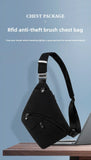 Sling Chest Bag Anti-theft Men Chest Bag Waterproof Tactical Sling Crossbody Bags Travel Cross Body Pack for Men