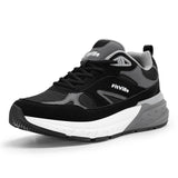 FitVille Newest Walking Shoes for Men Wide Width Sneakers with Arch Support for Flat Feet Heel Pain Relief Plantar Fasciitis