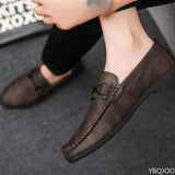 Simple comfortable new spring summer soft soled lightweight men's fashionable versatile men's thick soled breathable men's shoes
