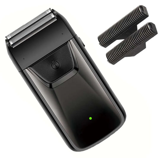 Professional Foil Electric Shaver for Men – Rechargeable, Waterproof, LED Display, Beard Trimmer, USB Charging, Portable Grooming Tool