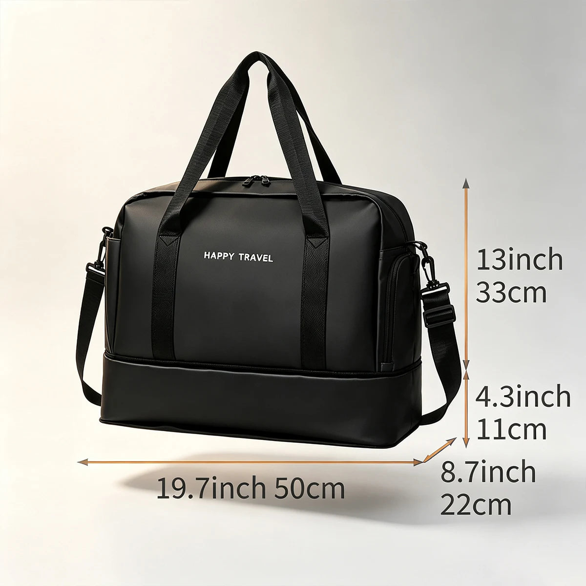Large Gym Bag for Women Men Duffle Bag With Wet Dry Separation | Shoe Compartment,Large Capacity, Ideal for Yoga Traveling Weekend Dance Fitness Gym Sports Ideal for Travel, Gym, Sports, Duffel, Weekender