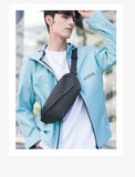 Mark Ryden Men's Handbag Man Belt Pouch Sports Casual Cycling Small Waist Pack Crossbody Bag Shoulder Bag Men's Crossbody Chest