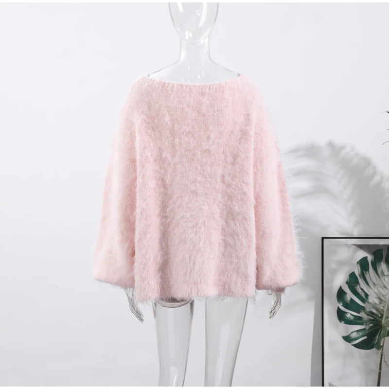 Chic Speckled Knit Cardigan Round Neck Shoulder Pads Long Sleeve Single Breasted Patch Pockets Daily Women Top 2026 Autumn Tops