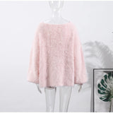 Chic Speckled Knit Cardigan Round Neck Shoulder Pads Long Sleeve Single Breasted Patch Pockets Daily Women Top 2026 Autumn Tops
