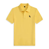 Men's 2026 boutique short sleeved polo shirt summer new fashion brand print versatile comfortable casual T-shirt breathable top