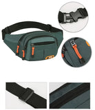 Oxford Waterproof Mobile Waist Bag for Men Women Multifunctional Large Capacity Fanny Pack Wear-resistant Riñoneras Para Hombre