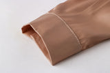 Women blusas long sleeved Slim plus size silk satin shirts office ladies work female Chiffon blouse Elegant blusa feminina