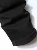 Men's Retro Fashion Jeans Classic Straight Leg Casual Comfortable Fit Men's Clothing