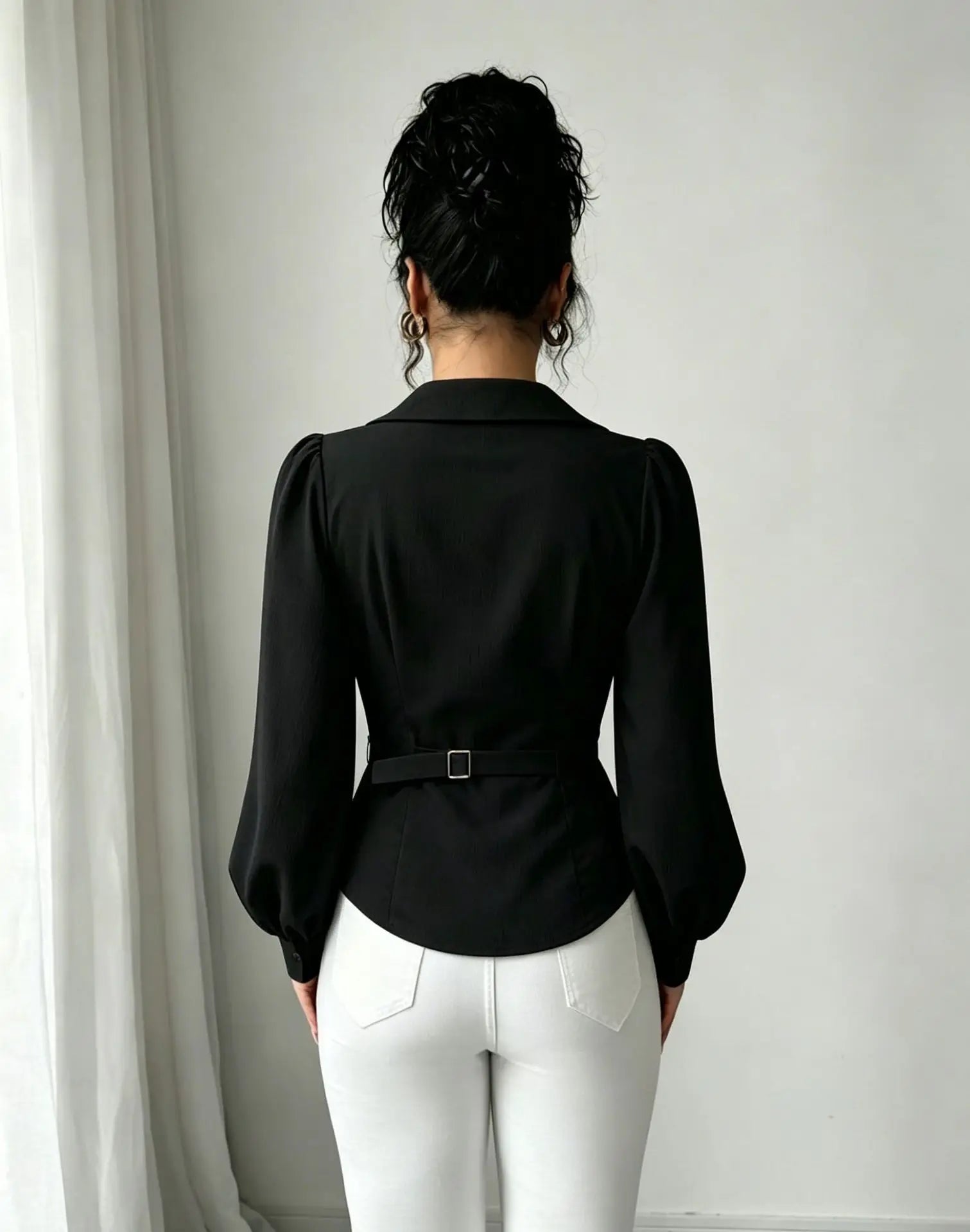 Fashion women Blouses and Shirts White Long Sleeve Blouse 2026 New Spring Autumn Basic Tops Chic Women's Shirt for Women office
