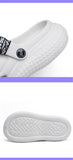Mens Sandals Summer 2025 New Sports Wearable Durable Beach Clog Shoes Breathable Slip-On Casual Footwear Synthetic Leather