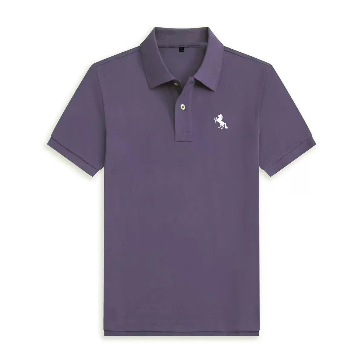 Men's 2026 boutique short sleeved polo shirt summer new fashion brand print versatile comfortable casual T-shirt breathable top