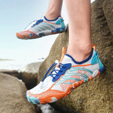 Men Quick Dry Barefoot Water Shoes Breathable Aqua Beach Sneakers, Non Slip Swim Surfing Diving Footwear Outdoor River Hiking Walking Wetsuit Shoes