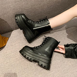 Style Fashionable/comfortable Short Boots for Heightening/slimming Thick-soled Women's Boots 9 Cm Catwalk Knight Boots for Women