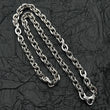 Women Antique Retro Engraved Oval Pendant Necklace Vintage Boho Statement Necklaces for Dating Travel Occasions