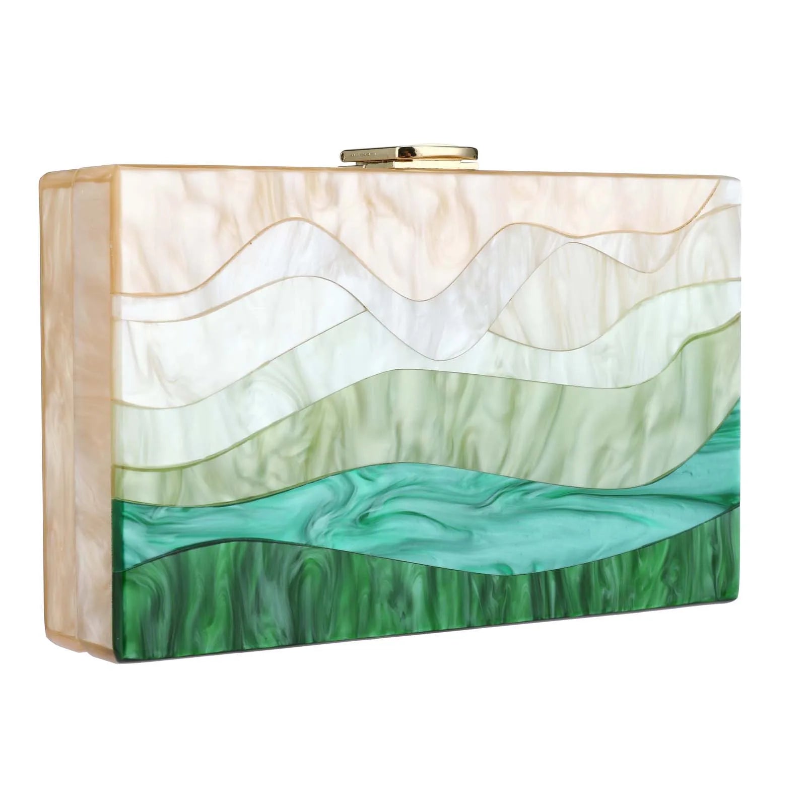 Acrylic Chain Handbag Box Clutch Evening Bags Luxury Wedding Women Dinner Dress Purses Ladies Chic Party Shoulder Crossbody Bags