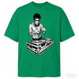 DJ Lee Inspired by Bruce T-shirt Funny Tony Stark Kung Fu Movie Fan Gift T-shirt