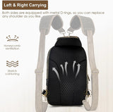 Canvas Messenger Bag Sling Bag Crossbody Shoulder Bag for Men Women Travel Work Satchel Bags