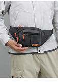 Oxford Waterproof Mobile Waist Bag for Men Women Multifunctional Large Capacity Fanny Pack Wear-resistant Riñoneras Para Hombre