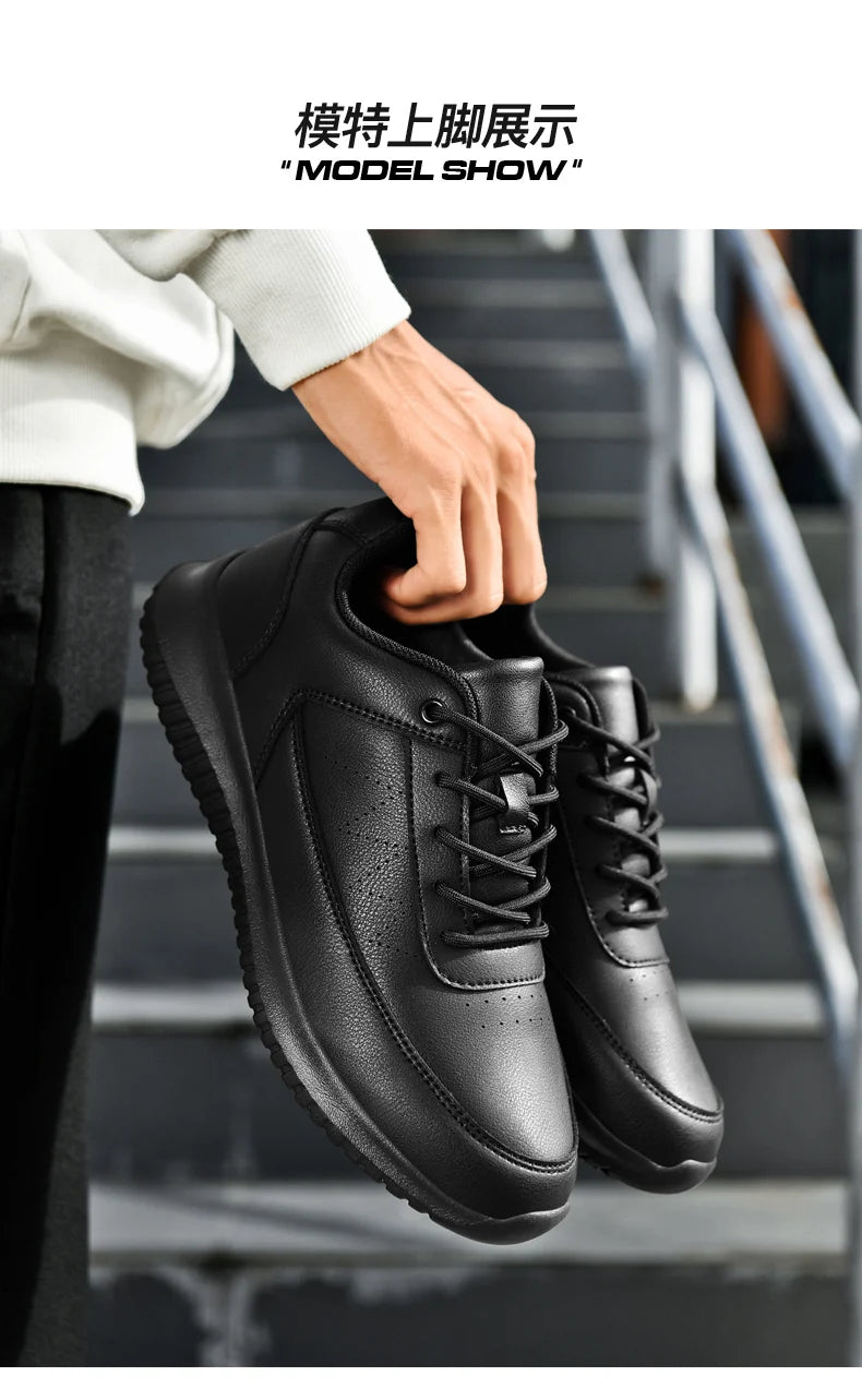 Chef shoes four season light non-slip oil-proof waterproof plus size men's kitchen work shoes fashion casual garden men's shoes