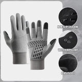 Autumn Winter Outdoor Cycling Gloves Gym Fitness Sports Running Warm Touch Screen Nonslip Gloves Motorcycle Gloves Men Women