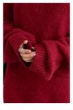 CHIC VEN Women Sweaters Solid Loose Pullovers New V-neck Knitwear Knitted Jumpers Female Top Fashion Woman Autumn Winter 2024