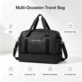 Large Gym Bag for Women Men Duffle Bag With Wet Dry Separation | Shoe Compartment,Large Capacity, Ideal for Yoga Traveling Weekend Dance Fitness Gym Sports Ideal for Travel, Gym, Sports, Duffel, Weekender