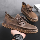 New Trend Man Hiking Shoes Lightweight Soft Mesh Flats Comfortable Non-slip Sneakers Outdoor Casual Sports Shoes Men's Trainers