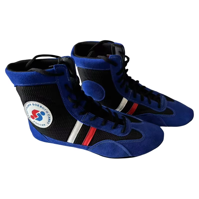 Sambo Shoes European Martial Arts Shoe Wrestling Judo Kicking Boxing BJJ Shoes