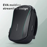 Mark Ryden Multifunction USB Crossbody Bag Shoulder Bag Man TPU Waterproof Travel Sling Messenger Pack Chest Bag for Male