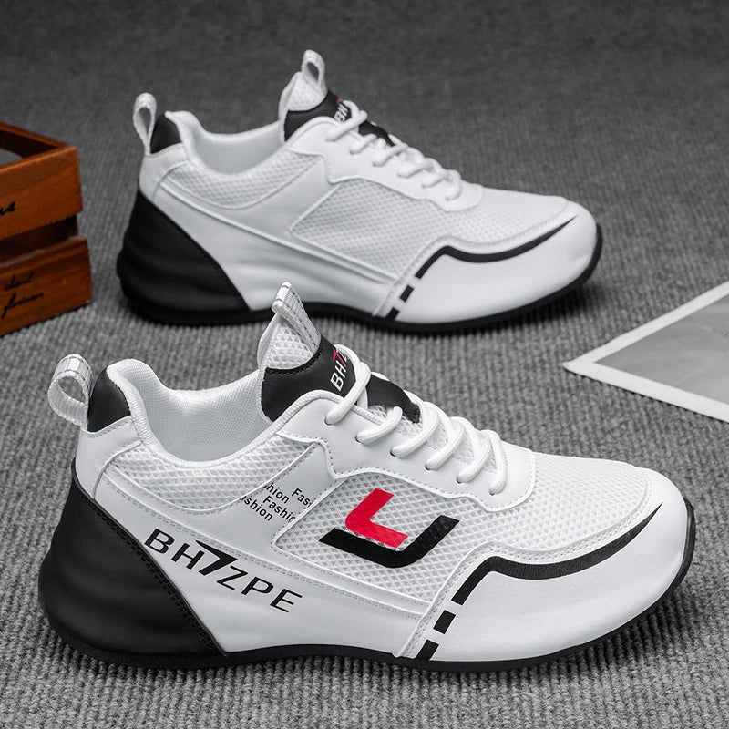 Sneakers, A Pair of Men's Sporty Casual Shoes, Trendy and Versatile, Fashionable Fitness Men's Shoes