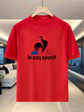 Men's Summer Short Sleeved T-shirt - Trendy Chicken Style Multifunctional Sports Shirt