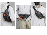 Oxford Waterproof Mobile Waist Bag for Men Women Multifunctional Large Capacity Fanny Pack Wear-resistant Riñoneras Para Hombre