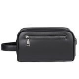 Male Long Money Wallets Mobile Phone Pouch Men Messenger Bag Anti-Theft Men's Fingerprint Lock Bags for Men Leather Hand Bag