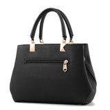Women Messenger Bags With Flower Pendant Office Ladies Fashion Totes Pure Handbag For Female New Crossbody Shoulder Bags