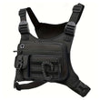 Tactical Outdoor Chest Bag Men's Vest Bag MOLLE Chest Pack for Cycling Bags Running Front Chest Bag Sports Vest Bag